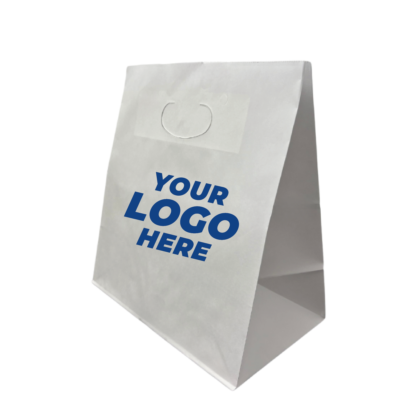 Medium White Die Cut Bag (12 x 7 x 13 in) (300pc)